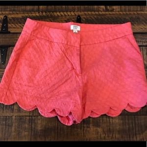 Crown and Ivy Scalloped Shorts
